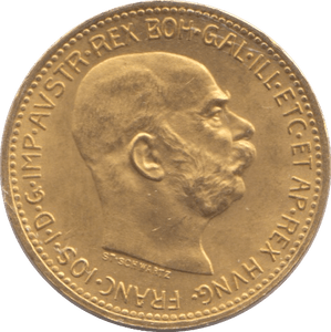 1915 GOLD 20 KORONA AUSTRIA - Gold World Coins - Cambridgeshire Coins