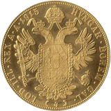 1915 GOLD 4 DUCAT AUSTRIA 2 - Gold World Coins - Cambridgeshire Coins