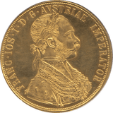 1915 GOLD 4 DUCAT AUSTRIA - Gold World Coins - Cambridgeshire Coins