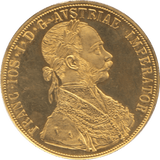 1915 GOLD 4 DUCAT AUSTRIA - Gold World Coins - Cambridgeshire Coins