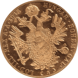 1915 GOLD 4 DUCAT AUSTRIA - Gold World Coins - Cambridgeshire Coins