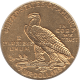 1915 GOLD FIVE DOLLARS USA - Gold World Coins - Cambridgeshire Coins