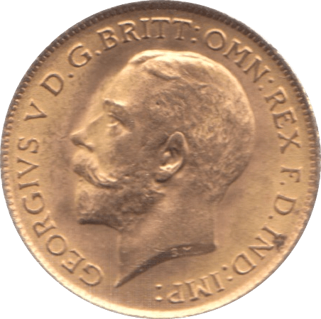 1915 GOLD HALF SOVEREIGN 2 ( AUNC ) - Half Sovereign - Cambridgeshire Coins
