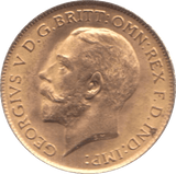 1915 GOLD HALF SOVEREIGN 2 ( AUNC ) - Half Sovereign - Cambridgeshire Coins