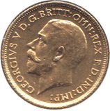 1915 GOLD HALF SOVEREIGN ( UNC ) - Half Sovereign - Cambridgeshire Coins