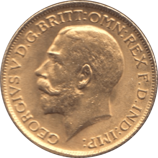 1915 GOLD SOVEREIGN ( AUNC ) I - Sovereign - Cambridgeshire Coins