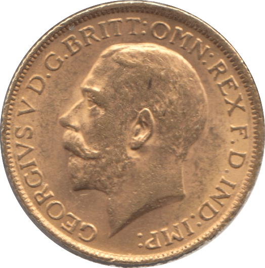 1915 GOLD SOVEREIGN ( AUNC ) - Sovereign - Cambridgeshire Coins