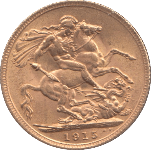 1915 GOLD SOVEREIGN ( EF ) - Sovereign - Cambridgeshire Coins