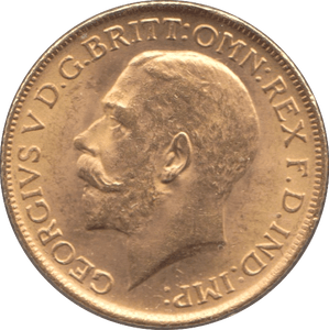 1915 GOLD SOVEREIGN ( UNC ) 1 - Sovereign - Cambridgeshire Coins