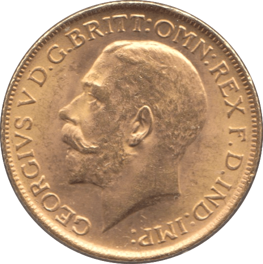 1915 GOLD SOVEREIGN ( UNC ) 1 - Sovereign - Cambridgeshire Coins