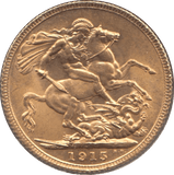 1915 GOLD SOVEREIGN ( UNC ) 2 - Sovereign - Cambridgeshire Coins