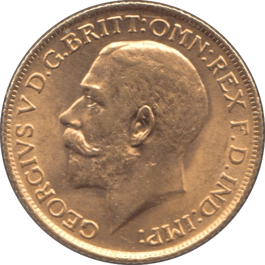 1915 GOLD SOVEREIGN ( UNC ) 2 - Sovereign - Cambridgeshire Coins