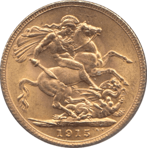 1915 GOLD SOVEREIGN ( UNC ) - Sovereign - Cambridgeshire Coins