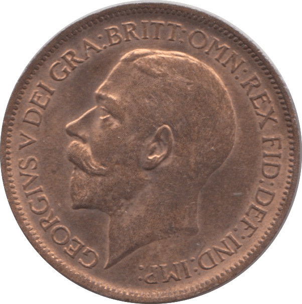1915 HALF PENNY ( UNC ) - Halfpenny - Cambridgeshire Coins