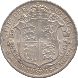 1915 HALFCROWN ( AUNC ) 6 - Halfcrown - Cambridgeshire Coins