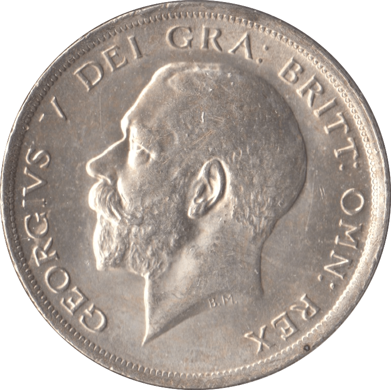 1915 HALFCROWN ( BU ) - Halfcrown - Cambridgeshire Coins