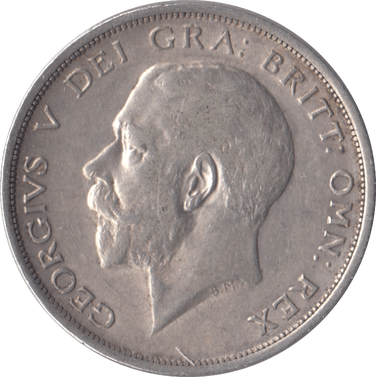 1915 HALFCROWN ( EF ) - Halfcrown - Cambridgeshire Coins