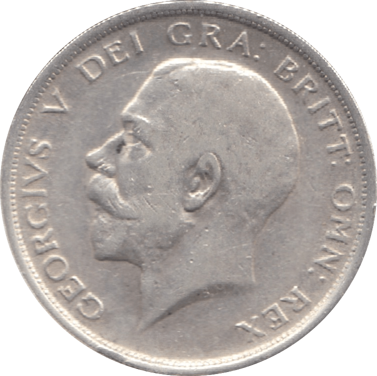 1915 HALFCROWN ( GVF ) 14 - Halfcrown - Cambridgeshire Coins