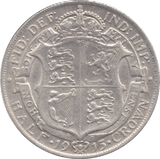 1915 HALFCROWN ( GVF ) 14 - Halfcrown - Cambridgeshire Coins