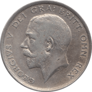 1915 HALFCROWN ( GVF ) 3 - Halfcrown - Cambridgeshire Coins