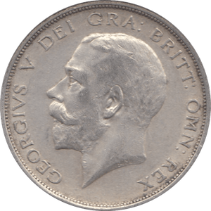 1915 HALFCROWN ( GVF ) 5 - Halfcrown - Cambridgeshire Coins