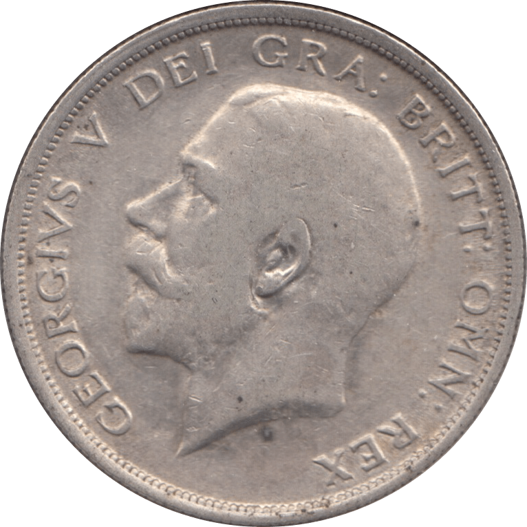 1915 HALFCROWN ( GVF ) 5 - Halfcrown - Cambridgeshire Coins