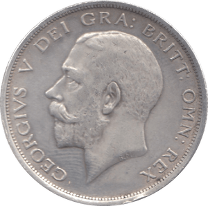 1915 HALFCROWN ( GVF ) 6 - Halfcrown - Cambridgeshire Coins