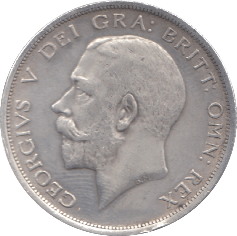 1915 HALFCROWN ( GVF ) 6 - Halfcrown - Cambridgeshire Coins