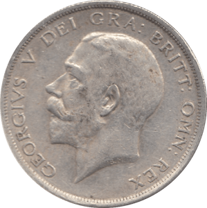 1915 HALFCROWN ( GVF ) 6 - Halfcrown - Cambridgeshire Coins