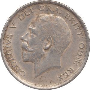 1915 HALFCROWN ( GVF ) - Halfcrown - Cambridgeshire Coins