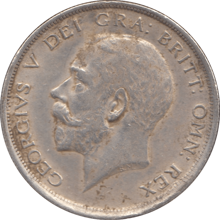 1915 HALFCROWN ( GVF ) - Halfcrown - Cambridgeshire Coins