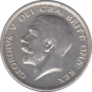 1915 HALFCROWN ( GVF ) - Halfcrown - Cambridgeshire Coins