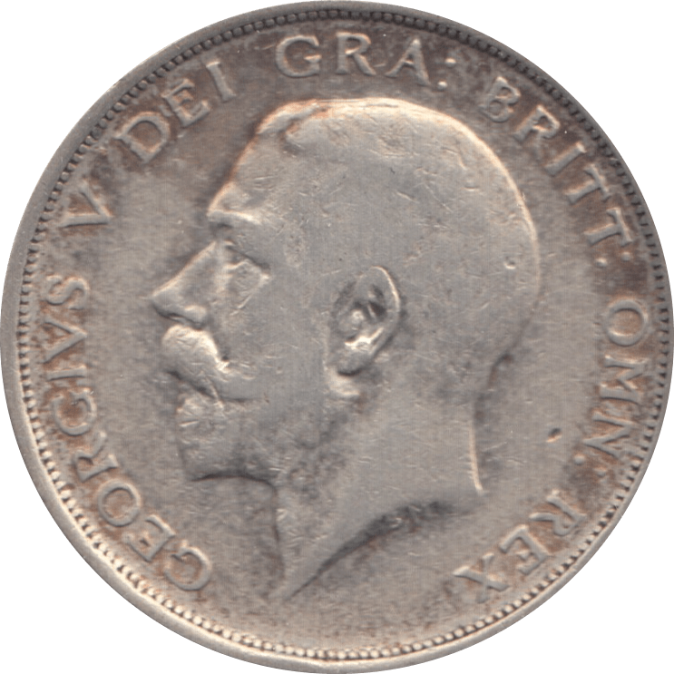1915 HALFCROWN ( VF ) 6 - Halfcrown - Cambridgeshire Coins