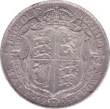 1915 HALFCROWN ( VF ) C - Halfcrown - Cambridgeshire Coins