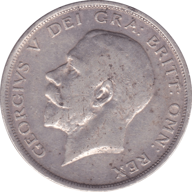 1915 HALFCROWN ( VF ) C - Halfcrown - Cambridgeshire Coins