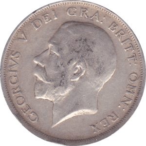 1915 HALFCROWN ( VF ) F - Halfcrown - Cambridgeshire Coins