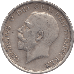 1915 HALFCROWN ( VF ) - Halfcrown - Cambridgeshire Coins