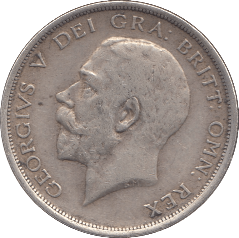1915 HALFCROWN ( VF ) - Halfcrown - Cambridgeshire Coins