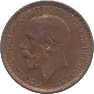 1915 HALFPENNY ( UNC ) - Halfpenny - Cambridgeshire Coins