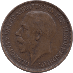 1915 HALFPENNY ( VF ) - HALFPENNY - Cambridgeshire Coins