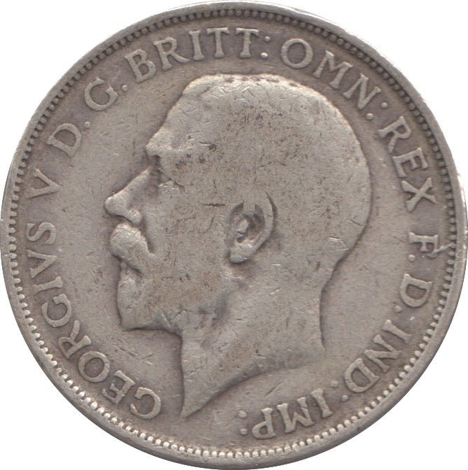 1915 ONE FLORIN ( FINE ) 8 - Florin - Cambridgeshire Coins