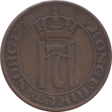 1915 ONE ORE NORWAY - WORLD COINS - Cambridgeshire Coins