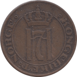 1915 ONE ORE NORWAY - WORLD COINS - Cambridgeshire Coins