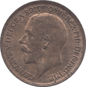 1915 PENNY ( UNC ) 2 - Penny - Cambridgeshire Coins