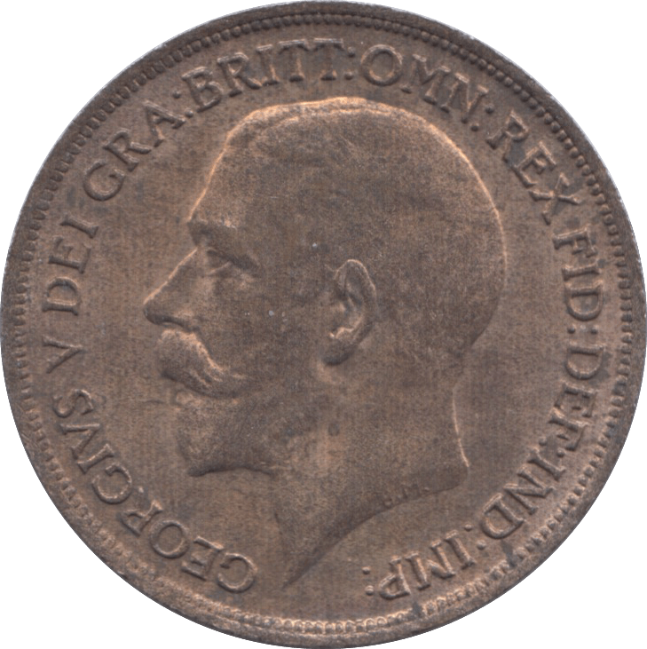 1915 PENNY ( UNC ) 2 - Penny - Cambridgeshire Coins