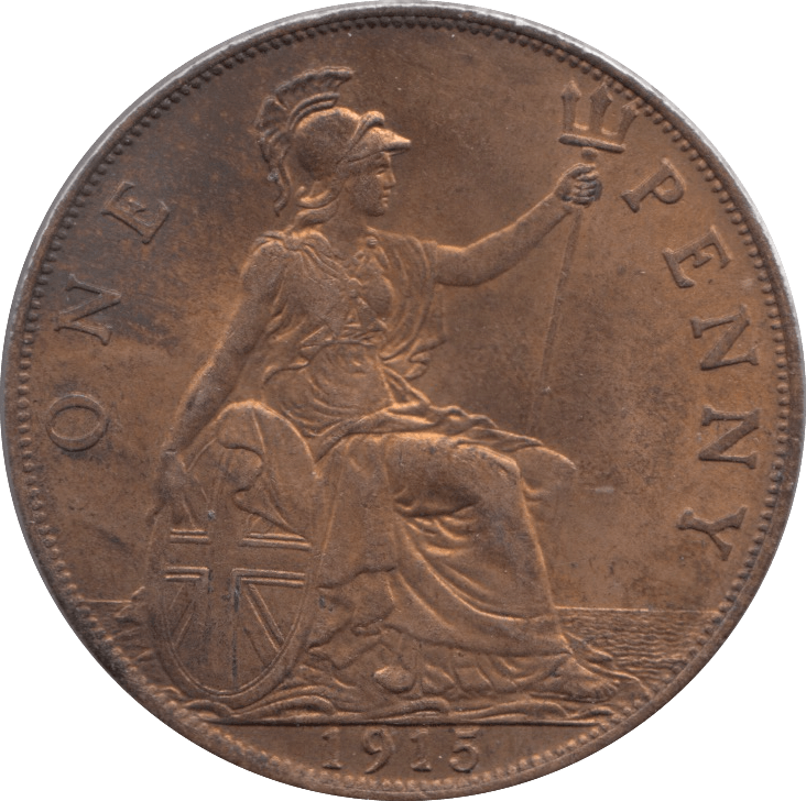 1915 PENNY ( UNC ) - Penny - Cambridgeshire Coins