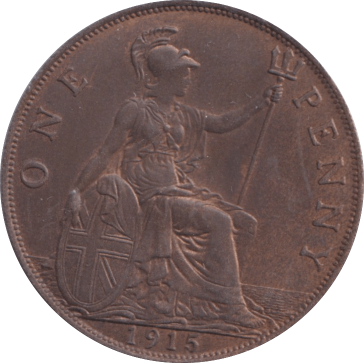 1915 PENNY ( UNC ) - Penny - Cambridgeshire Coins