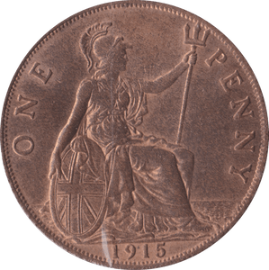 1915 PENNY ( UNC ) - Penny - Cambridgeshire Coins