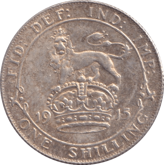 1915 SHILLING ( AUNC ) - Shilling - Cambridgeshire Coins