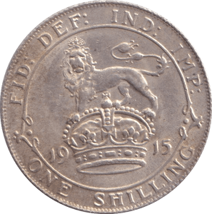 1915 SHILLING ( AUNC ) - Shilling - Cambridgeshire Coins